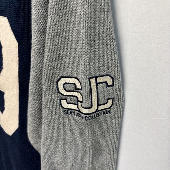 Vintage Sean John Men Embroidered Knit Sweater Size XXL 2XL Hip Hop Y2K D051 -3 - Picture 14 of 16